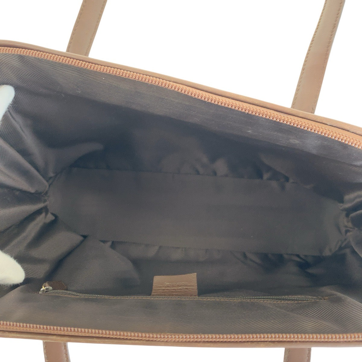 GUCCI Tote Bag 002 1122 GG canvas, leather Brown Gold Metal Tote Bag Shoulder Bag Unisex Women Used Authentic