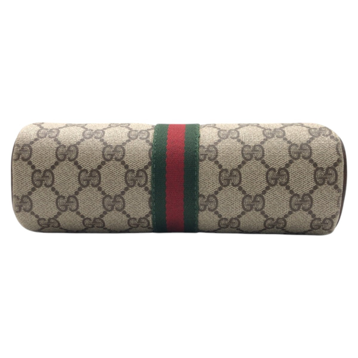 GUCCI Clutch bag 98 16 014 GG Supreme Canvas Brown Gold Metal Clutch bag, business bag, pouch, unisex Sherry line Women Used Authentic