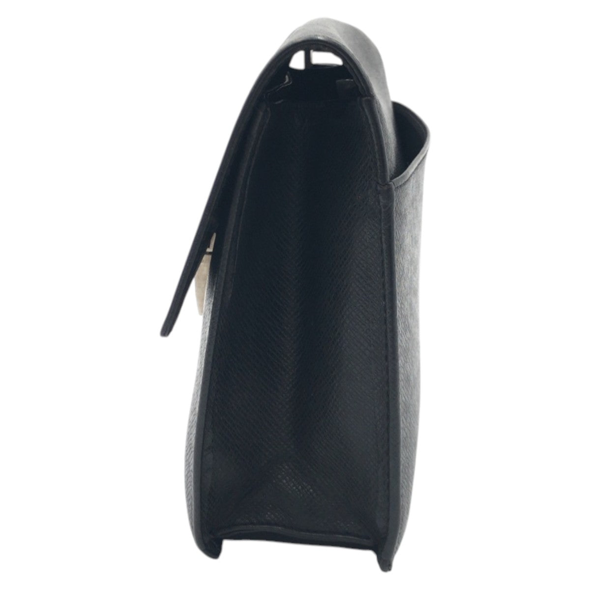 LOUIS VUITTON Clutch bag M30782 leather black Clutch bag business bag Taiga ardwards Selenga mens Used Authentic