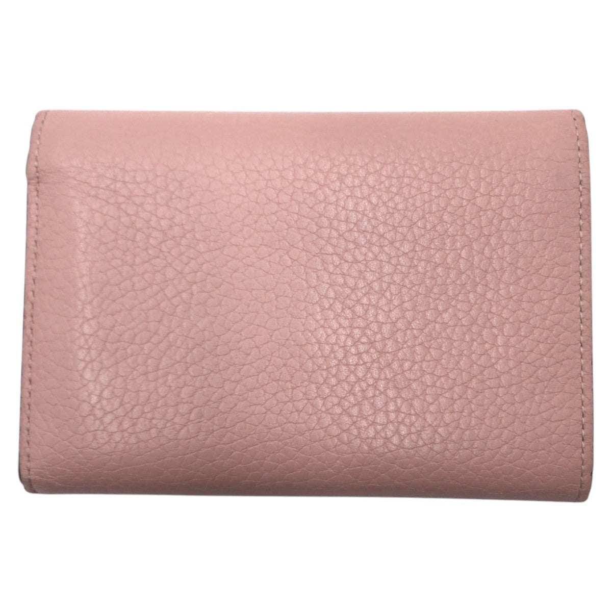 LOUIS VUITTON Tri-fold wallet M62156 leather pink Tri-fold Wallet Folded Wallet Compact Wallet Portefeuille Capsine Women Used Authentic
