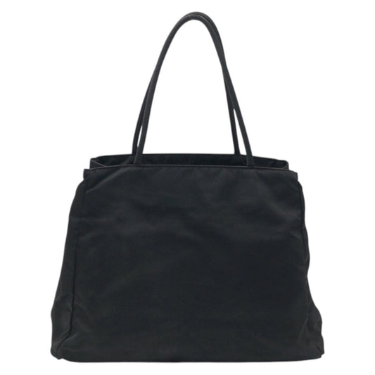 PRADA Tote Bag Nylon black Test Triangular logo