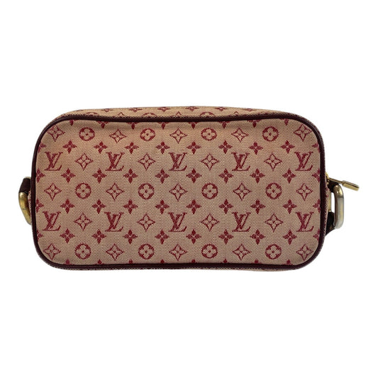 LOUIS VUITTON Shoulder Bag M92219 Canvas, Leather Pink Brown Gold Metal Shoulder Bag pochette Monogram mini Juliet MM Women Used Authentic