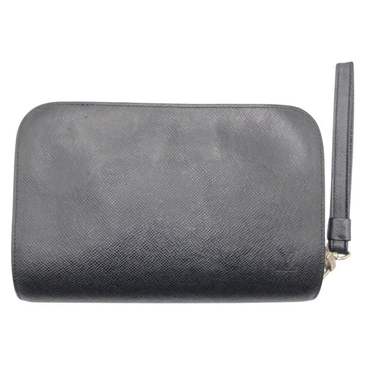 LOUIS VUITTON business bag M30182 leather Black black Taiga ardwards Baikal