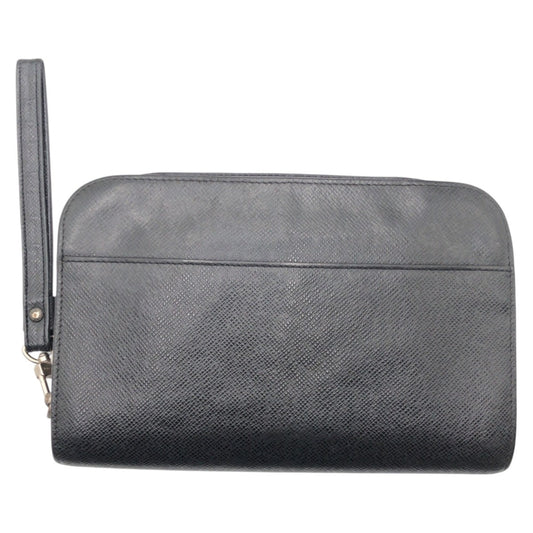 LOUIS VUITTON business bag M30182 leather Black black Taiga ardwards Baikal