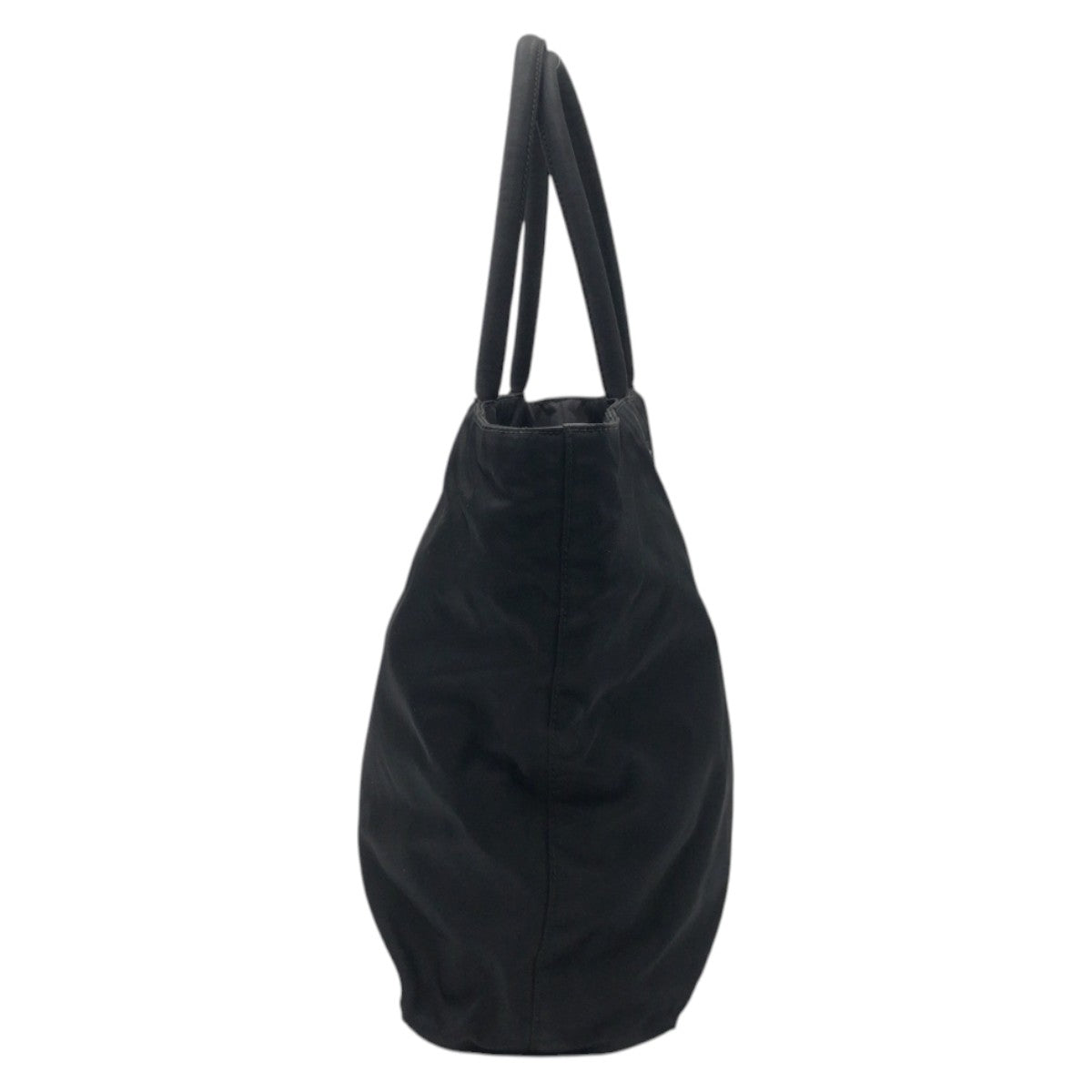 PRADA Tote Bag Nylon black Test Triangular logo