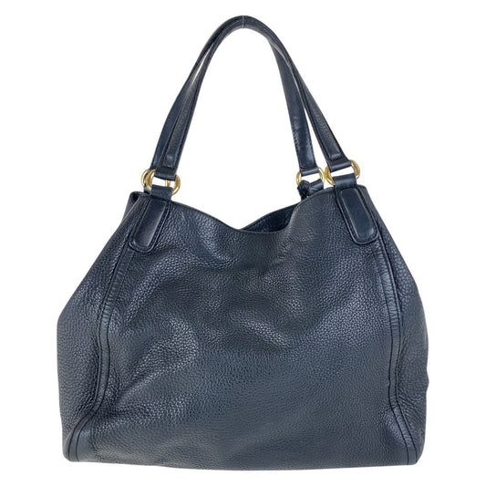 GUCCI Shoulder Bag 282309 leather Black SilverMetal Soho