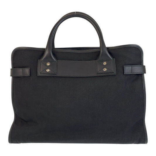 GUCCI Business bag 246410 Nylon, Leather black Business bag briefcase Sherry line mens Used Authentic