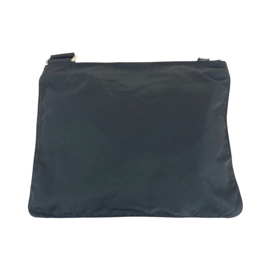 PRADA Shoulder Bag VA0053 Nylon black Shoulder Bag Messenger bag Test Triangle With logo mens Used Authentic