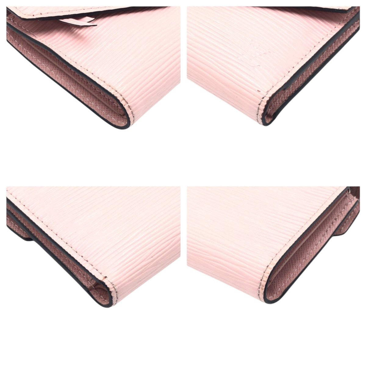 LOUIS VUITTON Tri-fold wallet M62946 Epi Leather Pink Rose Ballerine Tri-fold Wallet Folded Wallet Compact Wallet Epi Portefeuille Victorine Women Used Authentic