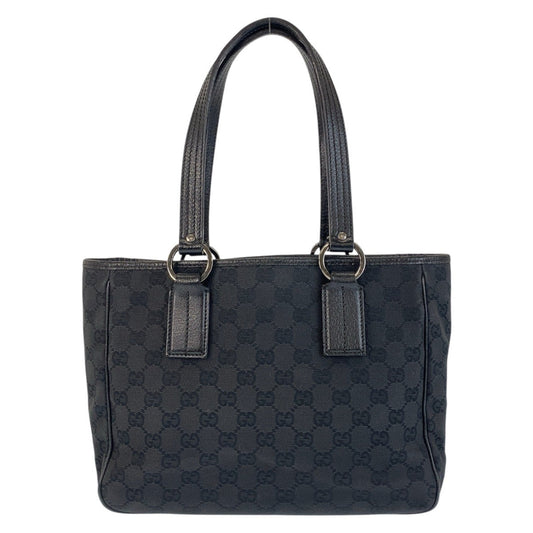 GUCCI Tote Bag 113019 GG canvas Black black