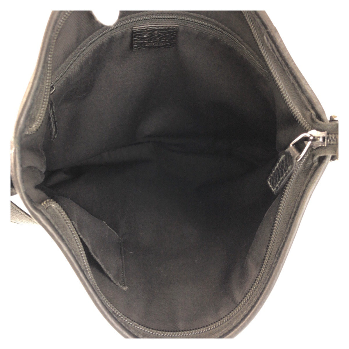 GUCCI Shoulder Bag 268642 GG canvas, leather Black SilverMetal Shoulder Bag Messenger bag Abbey Women Used Authentic