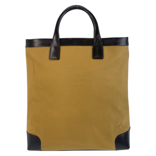 GUCCI Tote Bag 002 1121 Canvas, Leather beige Sherry line Women Used Authentic