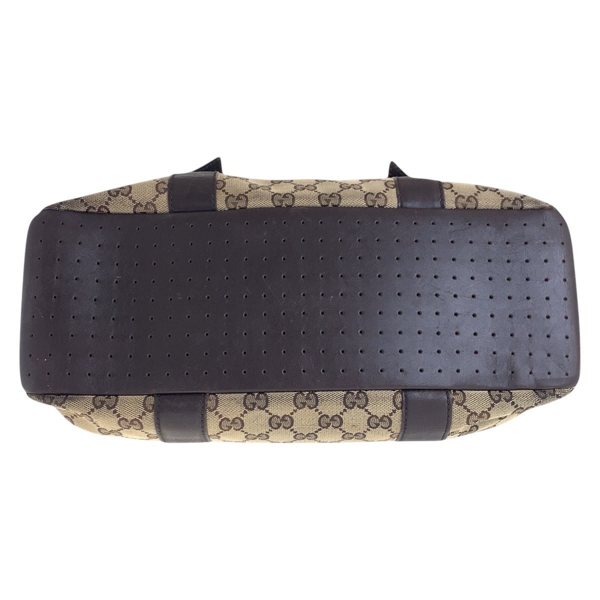 GUCCI Tote Bag 145971 GG canvas Beige brown