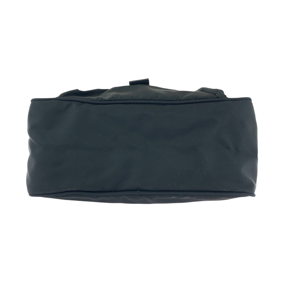 PRADA Shoulder Bag BT0173 Nylon black Shoulder Bag Messenger bag Test Triangle With logo Women Used Authentic