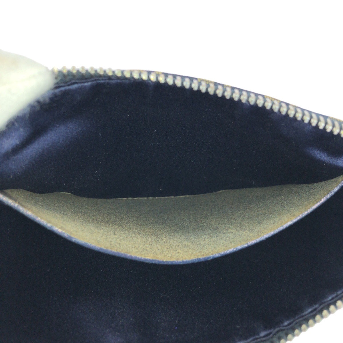 FENDI Shoulder Bag Canvas, Leather gray Shoulder Bag pochette Zucchino Women Used Authentic