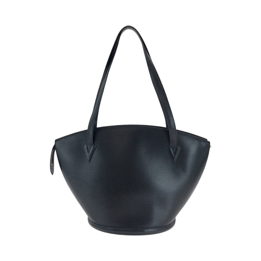 LOUIS VUITTON Shoulder Bag M52262 Epi Leather Noir Black Gold Metal Shoulder Bag Tote Bag Epi Sun jack Women Used Authentic