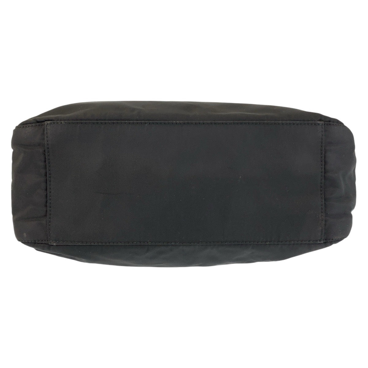 PRADA Tote Bag Nylon black Test Triangle With logo