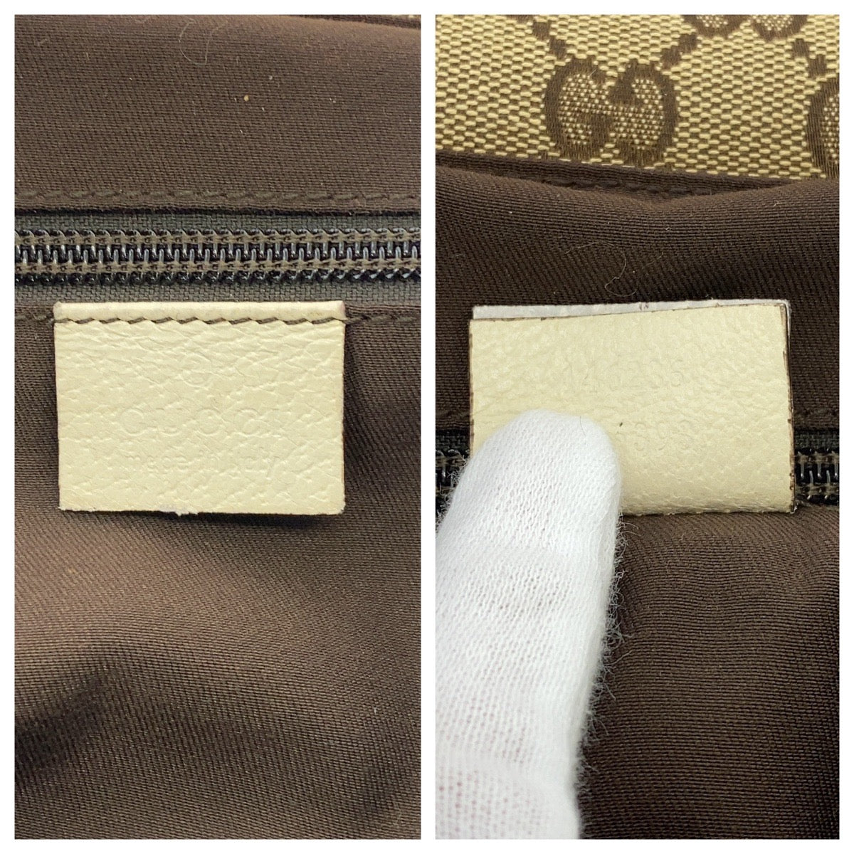 GUCCI Shoulder Bag 146236 GG canvas Beige Ivory SilverMetal Shoulder Bag Messenger bag Women(Unisex) Used Authentic
