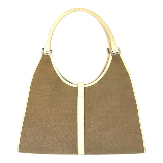 GUCCI Shoulder Bag 002 1066 canvas beige Jackie