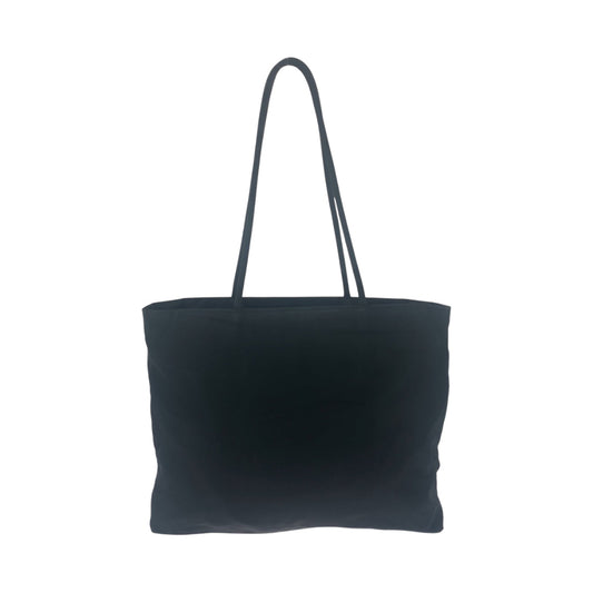 PRADA Tote Bag Nylon black Test Triangle With logo