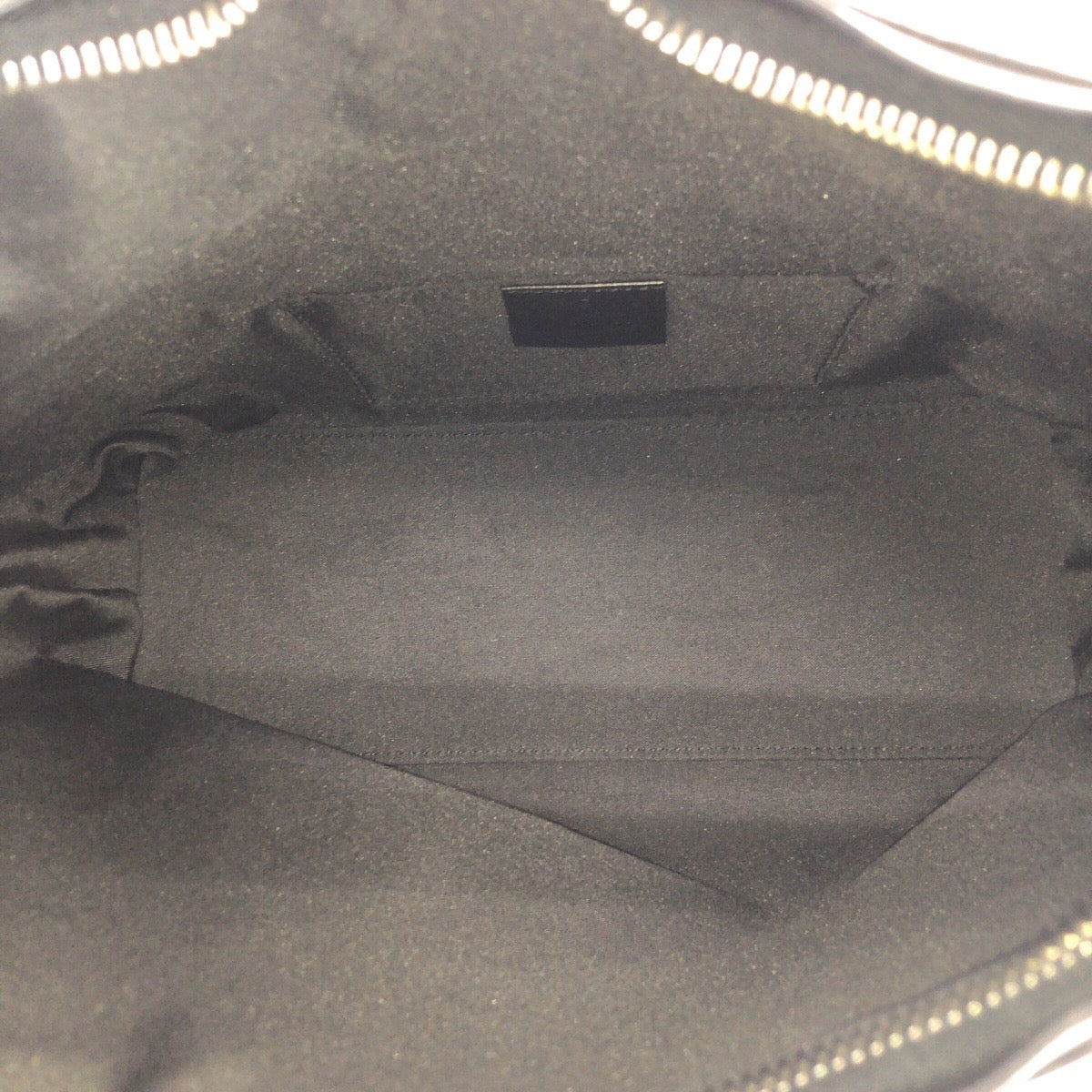 GUCCI Shoulder Bag 000 0602 GG canvas, leather Black black Hobo Shoulder Bag Women Used Authentic
