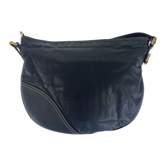 GUCCI Shoulder Bag 169998 leather Black Multicolor Gold Metal Crossbody Shoulder Bag Interlocking Women(Unisex) Used Authentic