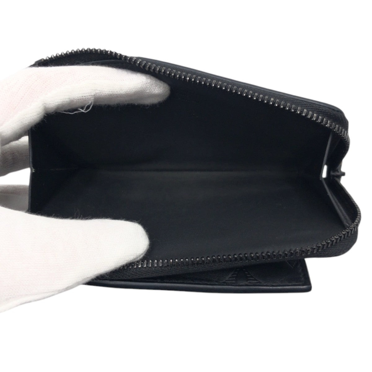 LOUIS VUITTON Coin case M82526 leather Black black Coin case Coin Pocket Compact wallet Monogram hybrid wallet mens(Unisex) Used Authentic