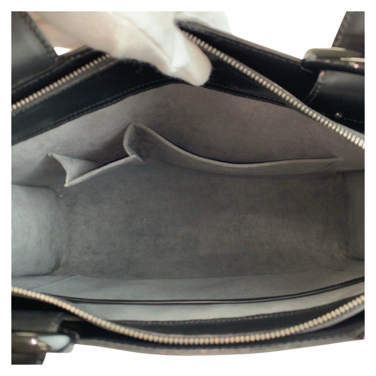 LOUIS VUITTON Tote Bag M52452 leather Noir black black Tote Bag Shoulder Bag Epi Gemo Women Used Authentic