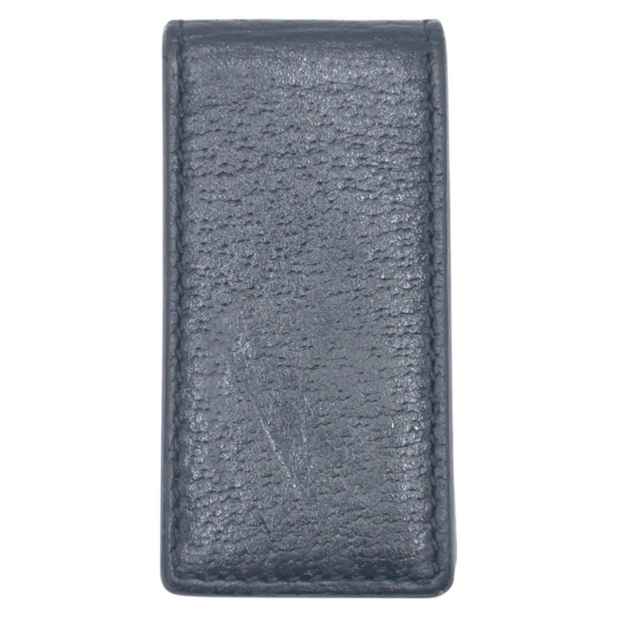 GUCCI Money clip leather black black gold Money Clip Unisex Animalie Bee mens Used Authentic