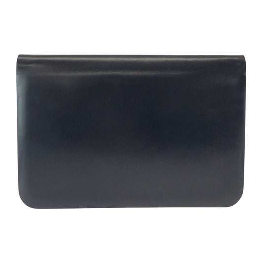 Dior Shoulder Bag leather Black GoldMetal Shoulder Bag Clutch Bag Women Used Authentic