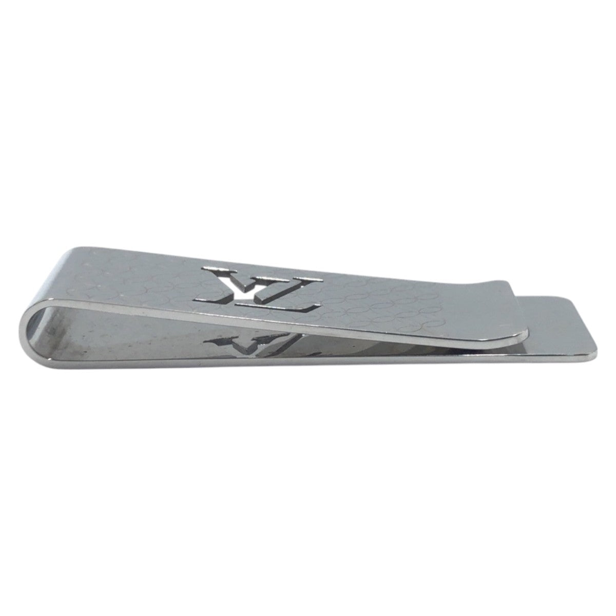 LOUIS VUITTON Money clip M65041 metal Silver Champs- リ lysées