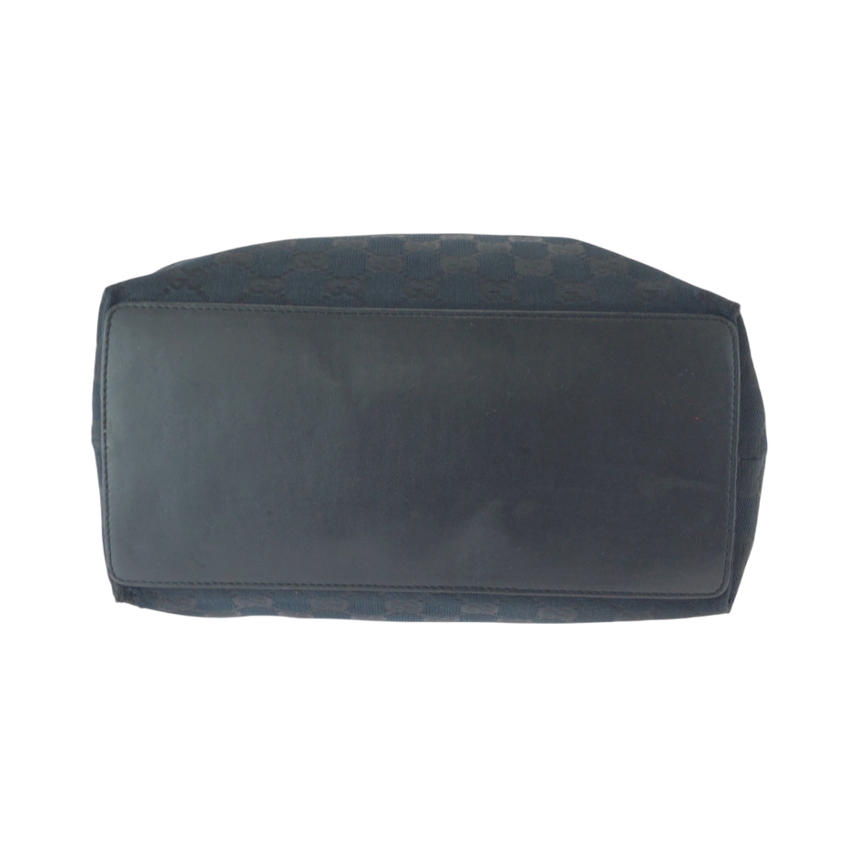 GUCCI Tote Bag 002 1098 GG canvas Black SilverMetal Tote Bag Shoulder Bag Women Used Authentic