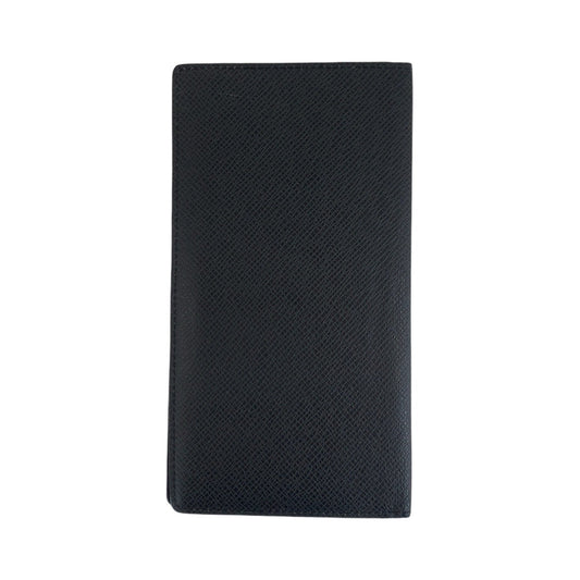 LOUIS VUITTON Long Wallet Purse M32607 leather Boreal Black Taiga Portefeuille Ron
