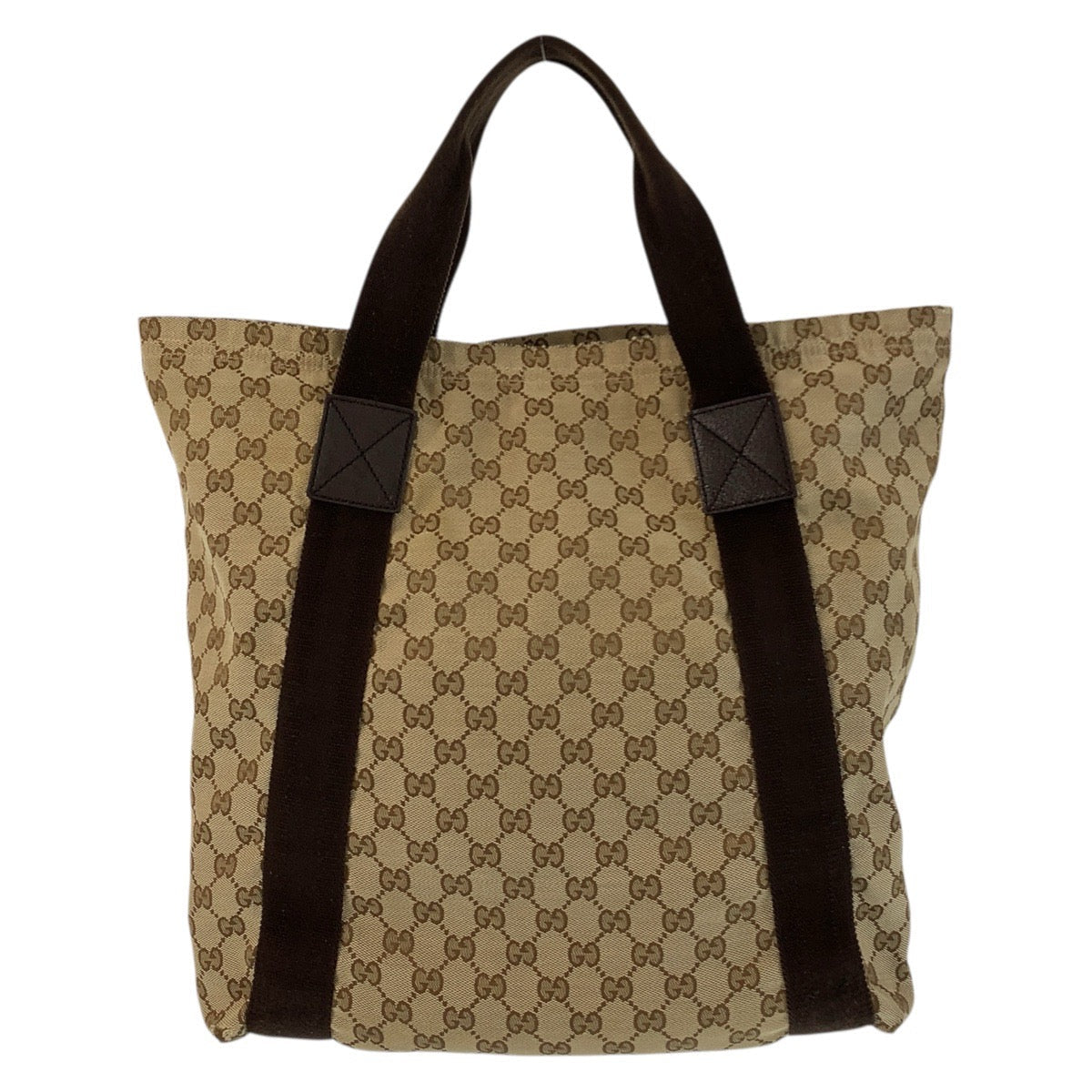 GUCCI Tote Bag 189669 GG canvas Beige brown