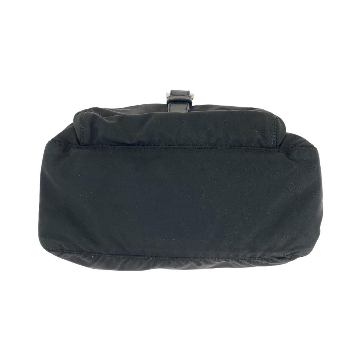 PRADA Shoulder Bag BT8994 Nylon Black SilverMetal Shoulder Bag pochette Test Triangle With logo Women(Unisex) Used Authentic