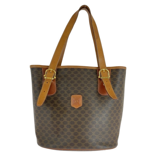 CELINE Tote Bag MC97/2 PVC Brown Macadam