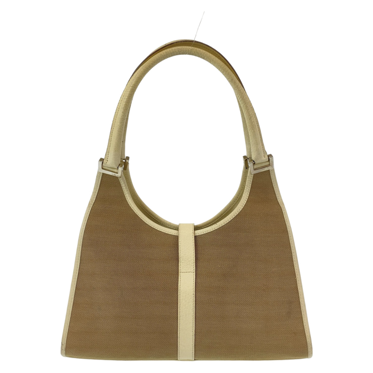 GUCCI Shoulder Bag 002 1067 canvas beige Shoulder Bag handbag Jackie Women Used Authentic
