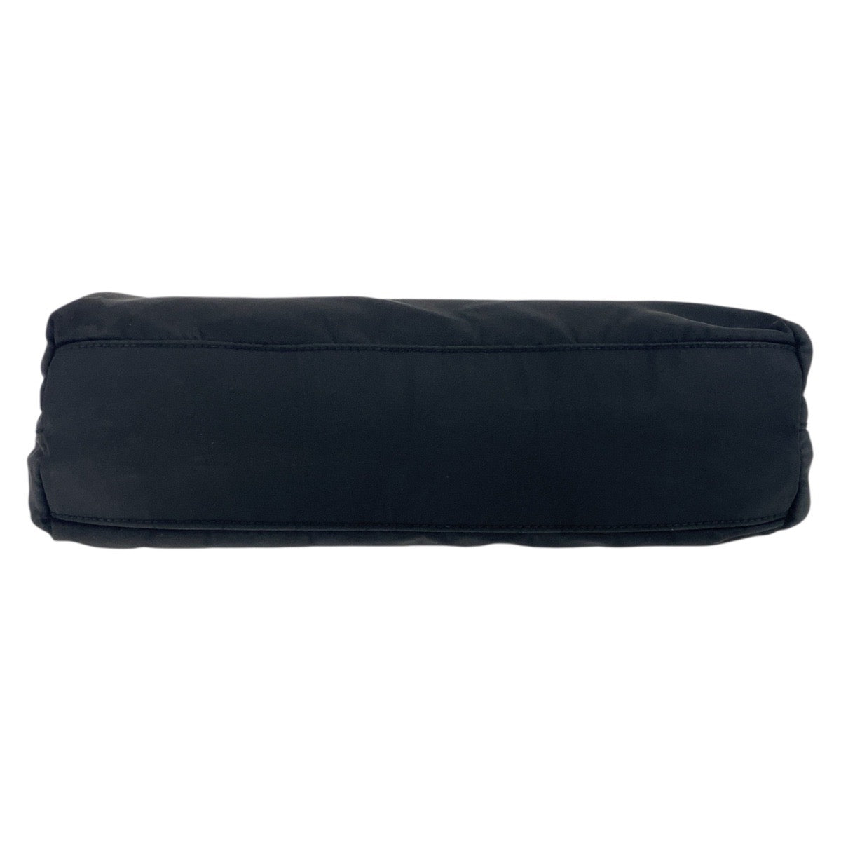 PRADA Tote Bag Nylon black Tote Bag Shoulder Bag Test Triangle With logo Women Used Authentic