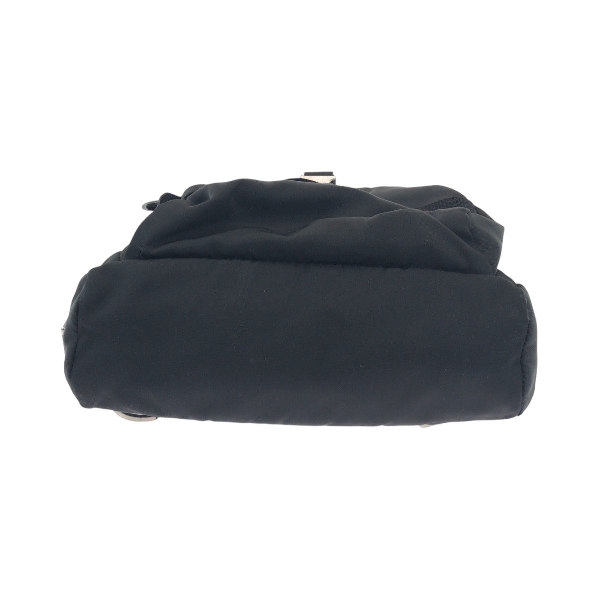 PRADA Sling bag 2VZ013 Nylon black Sling bag Bum bag Test Triangle With logo mens Used Authentic