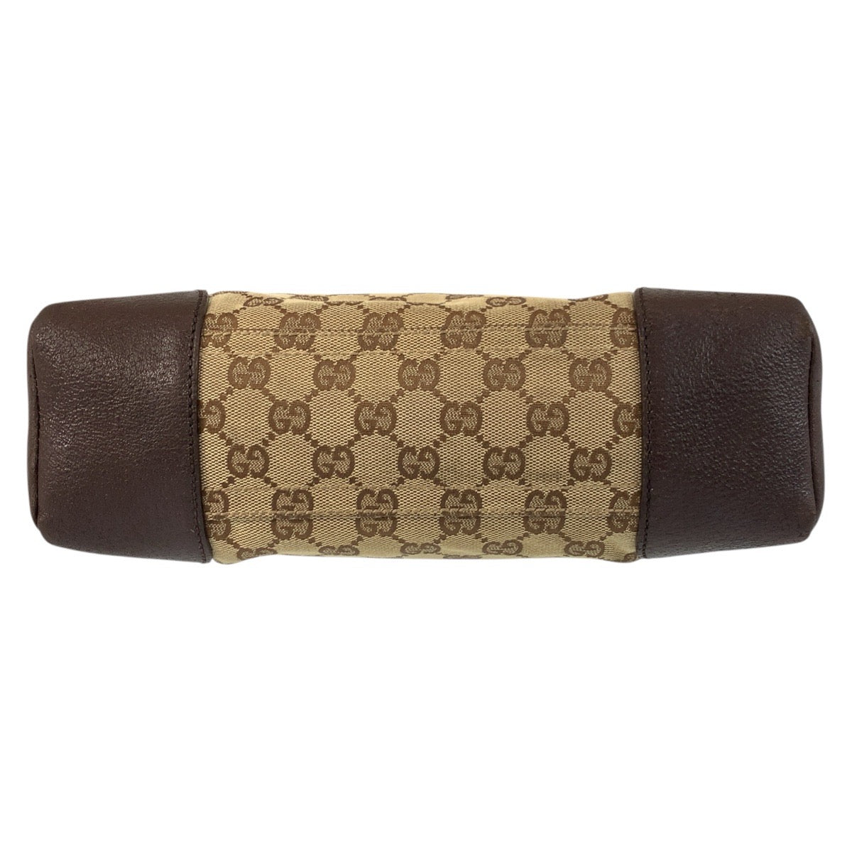 GUCCI Shoulder Bag 114273 GG canvas, leather Beige Brown SilverMetal Shoulder Bag Messenger bag Women Used Authentic
