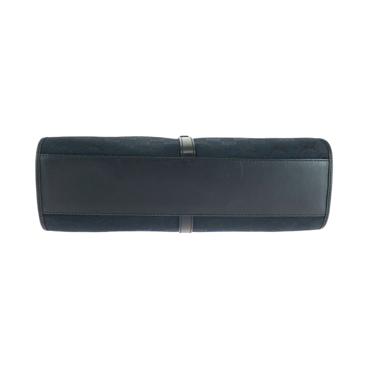 GUCCI Shoulder Bag 002 1073 GG canvas Black SilverMetal Shoulder Bag handbag Jackie Women Used Authentic