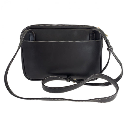 LOEWE Shoulder Bag Suede, Leather Brown Crossbody Shoulder Bag Pochette Camera Bag anagram Women Used Authentic