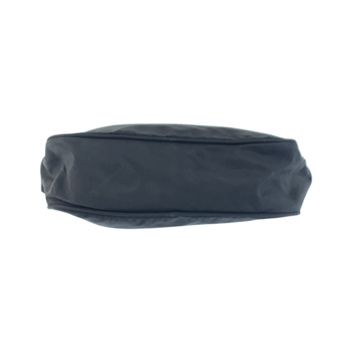 PRADA Shoulder Bag Nylon, Leather black Shoulder Bag Messenger bag Test Triangle With logo Women Used Authentic