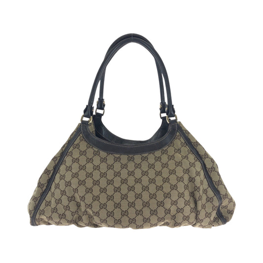GUCCI Handbag 189855 GG canvas Beige brown Abbey