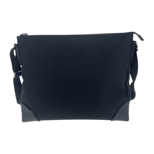 GUCCI Shoulder Bag 110054 Nylon, Leather black Crossbody Shoulder Bag Messenger Bag mens Used Authentic