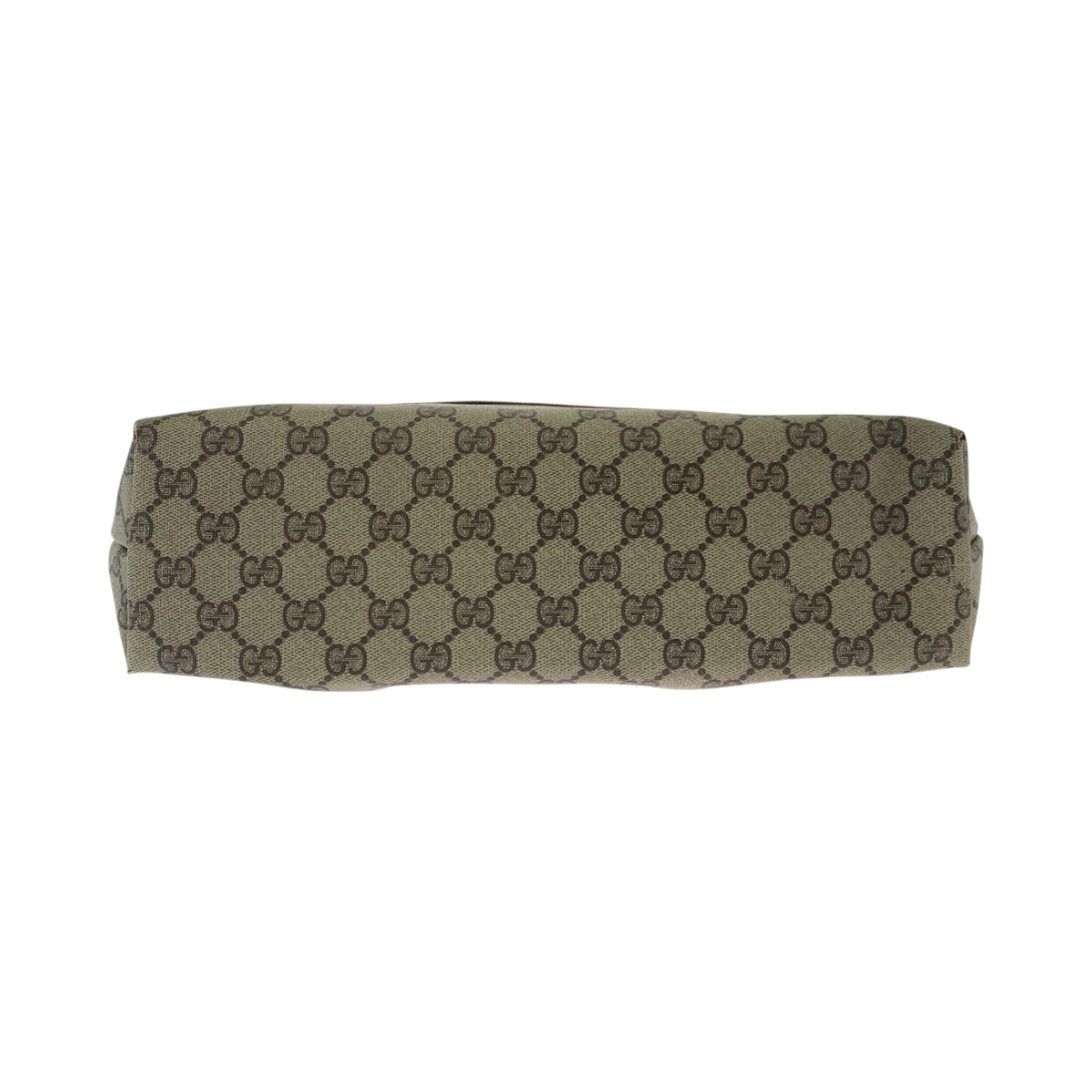 GUCCI Tote Bag 39 02 003 GG Supreme Canvas Beige brown green red Tote Bag Shoulder Bag Old Gucci Shelly Line Women Used Authentic