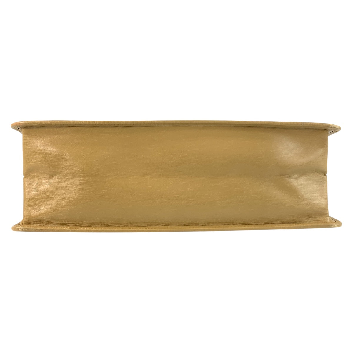 GUCCI Business bag 002 1090 leather Beige Gold Metal Business bag Tote Bag Women Used Authentic