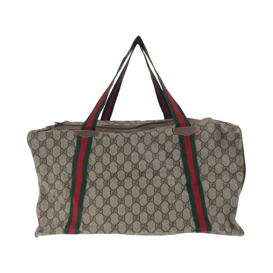 GUCCI Boston Duffel bag 012 404 0282 GG Supreme Canvas multicolor Old Gucci Shelly Line