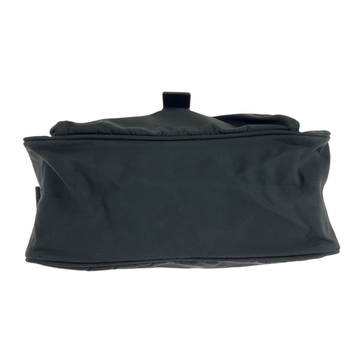 PRADA Shoulder Bag BT0173 Nylon Black SilverMetal Test Triangle With logo