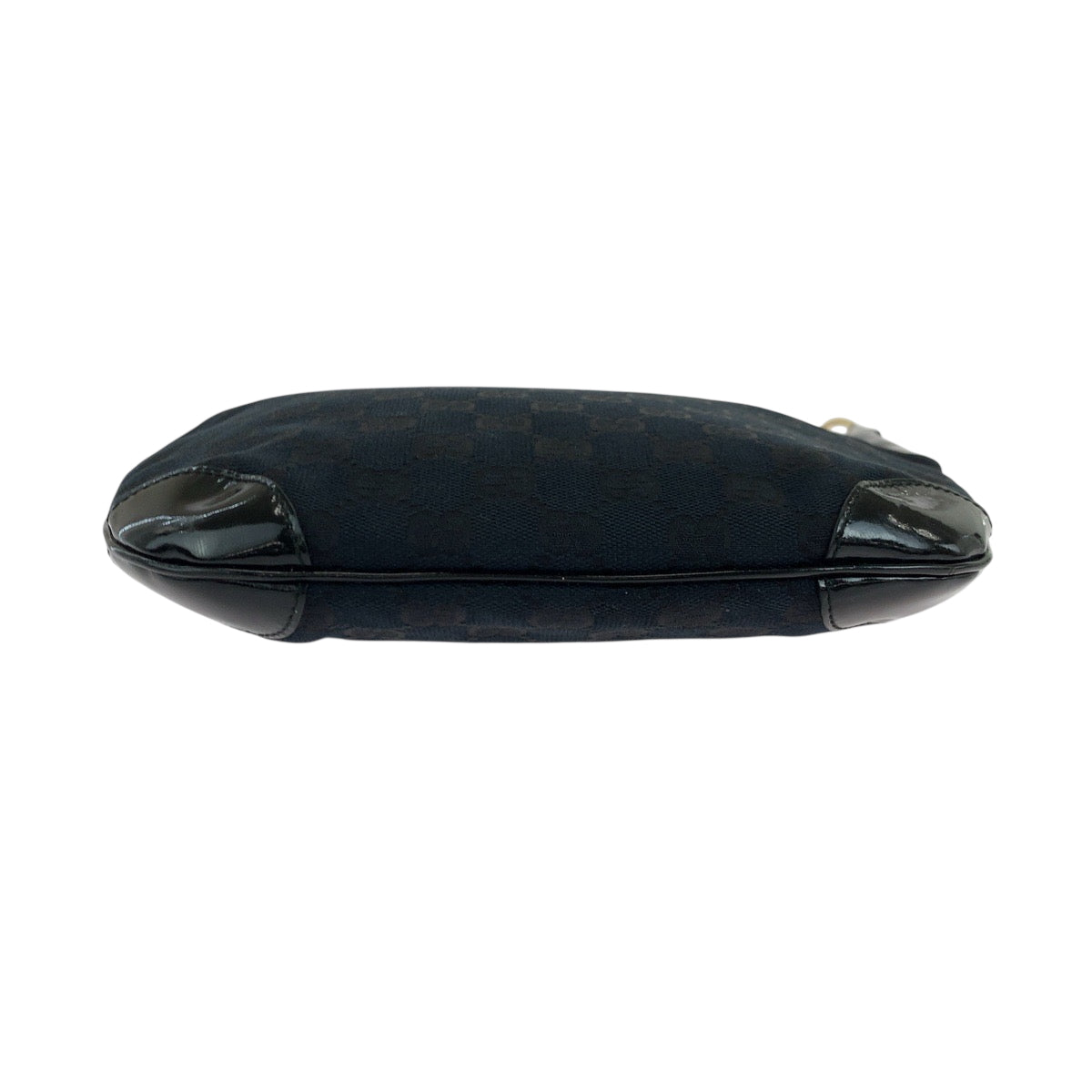 GUCCI Shoulder Bag 001 4158 GG canvas, patent leather black Shoulder Bag Shoulder Bag Women Used Authentic